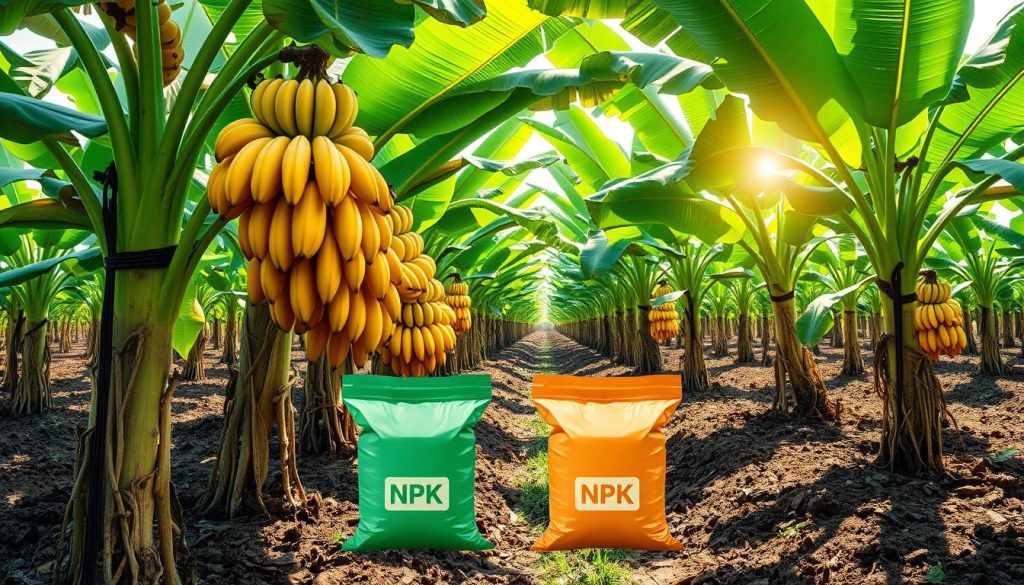 NPK ratio for bananas