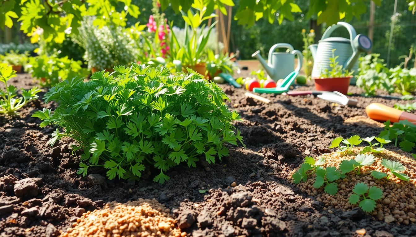 best fertilizer for parsley